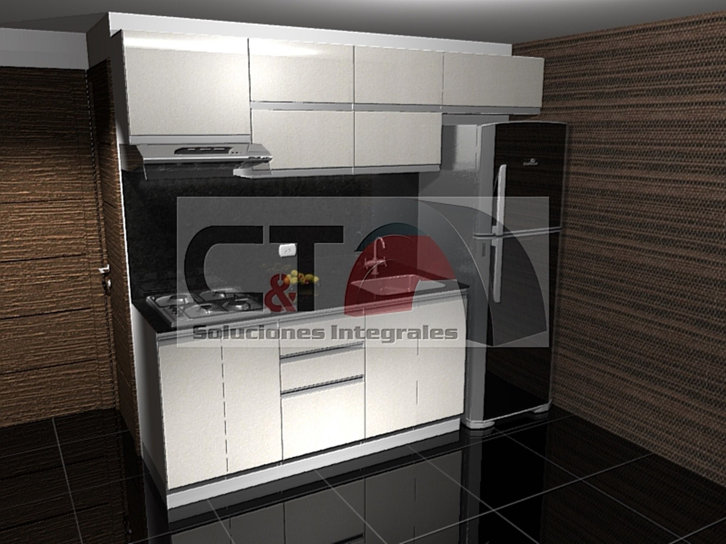 cocina para 1.6 o 1.8 mt modelo 2